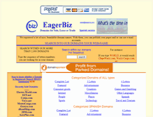 Tablet Screenshot of eagerbiz.com